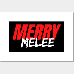 Merry Melee Posters and Art